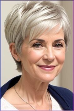 Discover the best short pixie haircuts for women over 50. Find stylish and easy-to-manage hairstyles that enhance your look! Short Pixie Haircuts Over 50, Short Pixie Haircuts For Women, Haircuts Over 50, Pixie Haircuts For Women, Haircuts For Women Over 50, Pixie Haircuts, Short Pixie Haircuts, Haircuts For Women