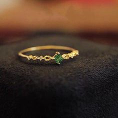 Dainty Emerald Promise Ring, Natural Emerald Ring Gold, Tiny Emerald Ring, May Birthstone Ring, Emerald Engagement Ring, Birthday GiftsFeatures• Made to Order. • Material: 18k solid gold, around 0.8g• Gold Color: Yellow Gold, white gold or rose gold• Stone Type:Green Emerald: 0.10ctGenuine Diamond: 0.04ct• Ready to Ship in 10 to 15 Business Days Want to find out more? Check out my shop https://www.etsy.com/shop/ZoeJewelryStudioThank you for taking the time to look at my shop. I hope you enjoy my Emerald Promise Ring Simple, Dainty Emerald Jewelry, Emerald Cut Ring Dainty, Simple Green Ring, Dainty Engagement Ring Emerald, Promise Ring Vintage, Small Green Ring, Simple Gold Ring With Stone, Tiny Emerald Ring