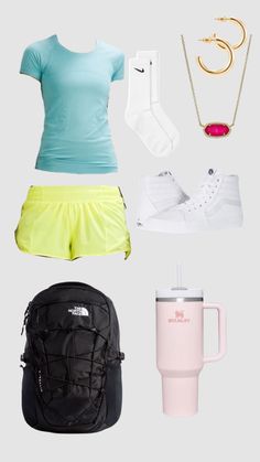 Summer Running Outfit, 6th Grade Outfits, Preppy Outfits For School, Preppy Inspiration, Cute Lazy Outfits, Cute Outfits For School, Lazy Outfits, Cute Preppy Outfits