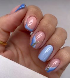 Nail Therapy, Teen Nails, Lilac Nails, Hello Nails, Fancy Nails Designs, French Acrylic Nails