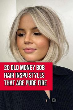 Trend Alert!!! old money bob cut is a huge hit. A timeless cut that is making a comeback in a more modern style. Perfect for every shade, from icy blondes to deep brunettes. Whether you’re after a sharp, short or a longer, laid-back look, the old money bob is your go-to hairstyle. But it’s even more than that. It’s an instant upgrade to looking like you own a yacht (even if you don’t). Get ready to slay with sophistication.