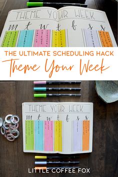 the ultimate schedule for homeschoolers to do this week