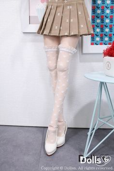 BJD Clothes White Stocking for DD Smartdoll 60cm 1/3 Doll | Etsy South Korea Harajuku Style White Thigh High Stockings, White Harajuku Thigh-high Stockings, Cute White Knee-high Legwear, Cute White Thigh High Stockings, Harajuku Style White Knee-high Stockings, White Harajuku Style Knee-high Stockings, White Harajuku Knee-high Stockings, Cute Fitted White Hosiery, Sakura Miku