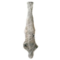 an object is wrapped in plastic on a white background