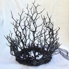 Fantasy Crown, Dark Fairy, Home Diy Ideas, Home Diy Decor, Fantasy Gowns, Fantasias Halloween, Home Diy Projects, Fairy Costume, Diy Projects On A Budget