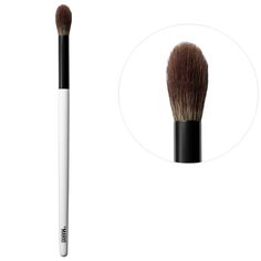 A multi-use brush that is perfect for blending and softening eyeshadow as well as applying highlights and detail powder on the face.Brush Formulation: All formulasCoverage: BuildableHandle Length: 4.33 inchesBristle Type: SyntheticIngredient Callouts: This product is cruelty-free.What Else You Need to Know: This brush has fluffy, soft, flexible hairs that are ideal for blending and softening on the eyes and face. It’s also perfect for applying and blending matte shadows. All Makeup By Mario brus Mario Dedivanovic, Makeup By Mario, Brush Makeup, Shop Makeup, Eye Brushes, Face Brush, Eyeshadow Brushes, Makeup Makeup, Makeup Brush Set