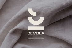 an image of the cover of a magazine with some type of logo on it that reads sembla