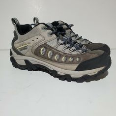 Merrell Kinetic Pewter Hiking Boots Women’s sz 9 (J88088). Good preowned condition,  light signs of wear and imperfections Hiking Boots Women, Sneakers Women, Boots Women, Lighted Signs, Hiking Boots, Womens Sneakers, Hiking, Im Not Perfect, Signs