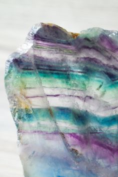 Fluorite Aesthetic, Gemstone Aesthetic, Crystal Aesthetics, Soul Logo, Stones For Healing, Coal Miners Daughter, Water Crystals, Crystal Benefits, Colour Run