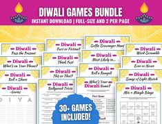 the ultimate diwali games bundle includes 30 games including an instant guide and instructions