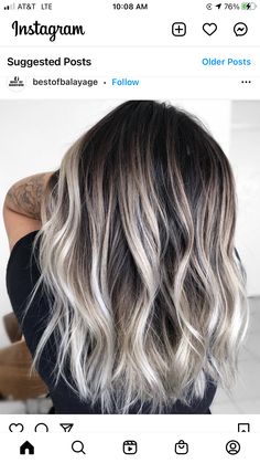 Blonde Hair With Roots, Ash Blonde Balayage, Ombre Hair Blonde, Dark Roots Blonde Hair, Balayage Hair Dark, Ash Blonde Hair, 2020 Trends