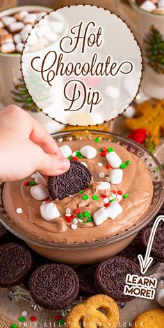 hot chocolate dip