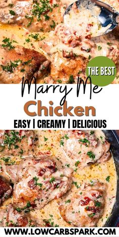 the best mary me chicken easy creamy delicious