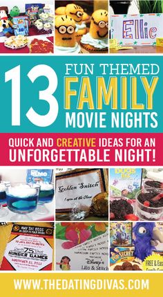 the 13 fun themed family movie nights quick and creative ideas for an unforgettable night