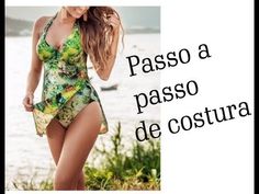 ❁ maiô que vira saída de praia❁ - YouTube Elegant Jacket, Tv Youtube, Dress Form, Beach Wears, Dress Pattern, Diy Sewing, Womens Swimwear, Tankini