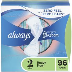 PRICES MAY VARY. Zero Leaks is possible: Even on heavy days, FlexFoam pads can absorb 10x their weight.​ Zero Feel is possible: FlexFoam is thin and flexible, with a breathable top layer that keeps you feeling dry.​ Zero Bunching is possible: FlexFoam moves with you, not against you, and seamlessly conforms to your body.​ Made of FlexFoam: The only pad made of FlexFoam not fluff, so it feels like nothing, and protects like nothing else.​ Available in 5 Sizes: FlexFoam is designed for anybody and Always Infinity Pads, Always Pads, Feminine Pads, Maxi Pad, Period Pads, Menstrual Pads, Feminine Care, Sanitary Pads, You Are Perfect