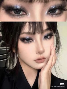 Make Up Looks Concert, Japanese Makeup Looks Tokyo Fashion, Gender Makeup, Makeup Big Eyes, Big Eyes Makeup, Asian Makeup Looks, Douyin Makeup, Cute Eye Makeup, Ulzzang Makeup