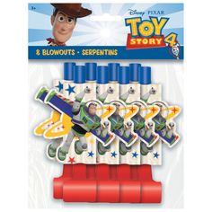 toy story 4 blowouts and serpentins