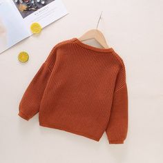 Pattern: solid Color: black, brown, red Height: 90CM, 100cm, 110cm, 120cm, 130cm Origin: Guangdong Thickness: normal Gender: neutral, boy, girl Launch: Autumn 2021 Season: spring and Autumn Sleeve : long sleeve Wholesale Clothing Vendors, Knit Top Long Sleeve, Autumn Sleeve, Boys And Girls Clothes, Solid Color Sweater, Trendy Kids, Toddler Kids, Kids Sweater, Brown Sweater