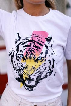 Tiger Graphic Tee Designed for Comfort & Style Premium Cotton Unisex Sizing Classic Fit Offered in Sizes: S, M, L, XL, 2X, 3X S,M,L: Alternative - 100% Cotton XL, 2X, 3X: Next Level Apparel - 100% Cotton Tiger Tshirt, Eye Of The Tiger, Tiger Graphic, Svg Shirt, Animal Graphic Tee, Tshirt Printing Design, Tshirt Design Inspiration, Shirt Design Inspiration, Tiger T Shirt