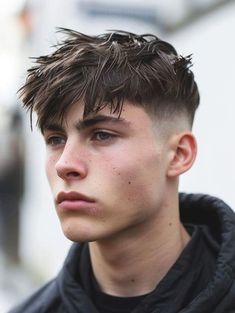 Mens Messy Crop Haircut, Low Fade Messy Hair, Skin Fade Textured Fringe, Angular Fringe Haircut Men, Low Fade Messy Fringe, Short Messy Fringe Haircut Men, Low Taper Fade Textured Fringe, Men Low Taper Fade, Low Maintenance Haircut Men