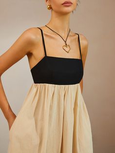 Details Composition: 100% Cotton Design: Backless Style: Casual Thickness: Regular Sheer: No Material: Cotton Sleeve Length: Sleeveless Occasion: Leisure, Vacation Neckline: Collarless Size & Fit Dresses Length: Short Stretch: Non-stretch Fit Type: Regular Fit Cm Inch Size US Bust Length XS 2 29.9 34.1 S 4 31.5 34.6 M 6 33.1 35.2 L 8/10 35.4 35.7 XL 12 37.8 36.2 XS 2 76 86.7 S 4 80 88 M 6 84 89.3 L 8/10 90 90.6 XL 12 96 91.9 Care Instructions Hand wash cold separately Do not machine wash Do not Chic Mini Length Camisole With Built-in Bra, Chic Cami Sundress For Beach, Summer Cami Mini Dress With Built-in Bra, Chic Cami Sundress For The Beach, Sleeveless Sundress With Built-in Bra For Vacation, Chic Cami Sundress For Summer, Chic Summer Suspender Dress With Built-in Bra, Sleeveless Beach Camisole With Built-in Bra, Beach Cami Sundress With Delicate Straps