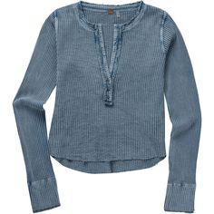 The Free People Colt Top is a fun, button-up henley that features a waffle knit with a lived-in look that we like. Casual Ribbed Long Sleeve Henley, Casual Long Sleeve Ribbed Henley, Spring Casual Henley With Button Closure, Cotton Waffle Knit Henley With Crew Neck, Casual Textured Knit Button-up Top, Casual Waffle Knit Henley For Fall, Casual Henley With Relaxed Fit For Layering, Casual Cotton Henley For Winter, Casual Henley For Winter Layering