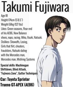 an anime character with short hair and white shirt