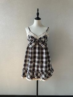 -Preloved, in great condition -Length:78cm, pit to pit:38cm -Best fits uk4-6 Mini Length Plaid Dress With Ruffles, Cotton Plaid Mini Dress, Black Plaid Mini Dress For Picnic, Black Mini Plaid Dress For Picnic, Black Plaid Cotton Mini Dress, Black Cotton Plaid Mini Dress, Plaid Mini Dress With Ruffles, Plaid Cotton Mini Dress, White Cotton Plaid Mini Dress