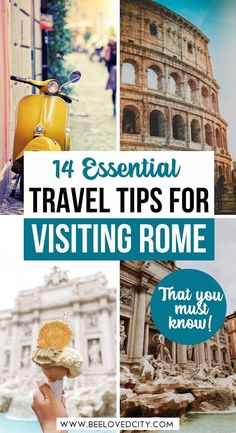 Rome Tips, Visiting Rome, Travelling Europe