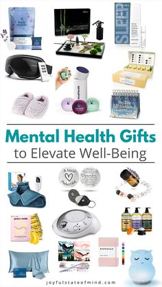 65 Mental Health Gifts to Elevate Your Well-Being - Joyful State Of Mind Wellness Giveaway Ideas, Mental Health Gift Basket Ideas, Wellness Week, Wellness Kit, Mental Healing, Health Gifts, Gifts To Make, Health Affirmations, Weighted Blankets