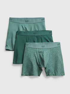 Soft, breathable jersey knit.  Brushed elasticized waistband with logo detailing.  Snug fit.  Inseam: 5"/13 cm. Work Life, The Gap, Boxer Briefs, Briefs, Snug Fit, Knit Jersey, Casual Shorts, Gap, Career