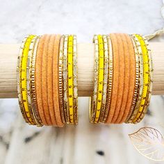 Beautifully designed bangles for any occasion. South asian bracelets come in a variety of styles, colors, and finishes. We at Banglez take creating the perfect bangle set for you to another level! You could say helping you find your favorite stack of bangles as one of our greatest missions. This bangle set was curated in house by one of our talented team members. We hope you love them as much as we do!