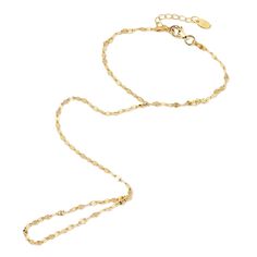 We made one of our best selling chains as a hand chain that you will love to show off. Gold Vermeil Chain Length 6-7.5in (15-19cm) #B296-G Gold Chain Link Bracelet For Party, Minimalist Jewelry With Adjustable Chain Strap, Adjustable Minimalist Jewelry With Chain Strap, Dainty Link Chain Bracelet For Party, Dainty Adjustable Chain Bracelet For Party, Elegant Chain Bracelet With Chain Strap As Gift, Minimalist Delicate Chain Bracelet For Party, Chain Strap Bracelet Jewelry Gift, Elegant Chain Bracelet As Gift