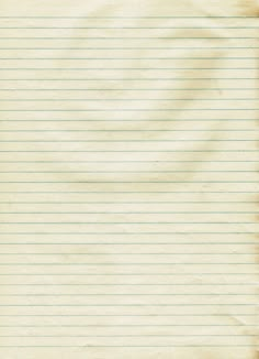 a piece of lined paper with lines on the top and bottom, as if it were from an old book