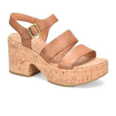 Kork-Ease Tish Wedge Sandal (Women) - Brown Sandals - Heel/Wedge - The Heel Shoe Fitters Orange Craft, Cork Wedges, Gorgeous Leather, Heels & Wedges, Sandal Women, Wedge Sandal, Platform Sandals, Wedge Sandals, Soft Leather