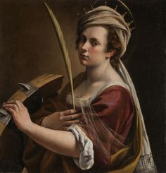 a painting of a woman holding a book