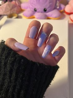 Bts Inspired Nails Purple, Jungkook Inspired Nails, Bts Inspired Nail Art, Bts Nails Designs, Bts Nails Ideas, Kpop Nails Designs, Bts Inspired Nails, Bts Nail Art