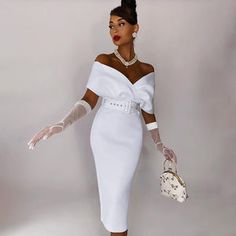 Tight Green Dress, Cocktail Dress Elegant, Belted Midi Dress, Full Dress, White Midi, Cocktail Party Dress, Evening Party Dress, White Midi Dress, Tube Dress