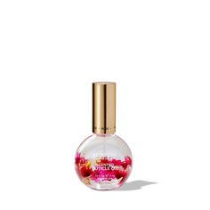 Blossom Cuticle Oil makes caring for your cuticles easy and enjoyable. Each bottle is infused with a large number of brightly colored real dried flowers. The nurturing oil softens and hydrates dry, cracked and peeling cuticles, all while introducing an alluring fresh and floral fragrance to your fingertips. Make Blossom Cuticle Oil a part of your daily regimen to keep your nails looking their best. Directions for use: Brush Blossom Cuticle Oil onto clean, dry nails and gently massage into nail a Nail Serum Essential Oils, Cuticle Oil Aesthetic, Aesthetic Cuticle Oil, Peeling Cuticles, Cuticle Oil With Flowers, Bday Wishlist, Teen Swag, 21 Birthday, Nail Growth