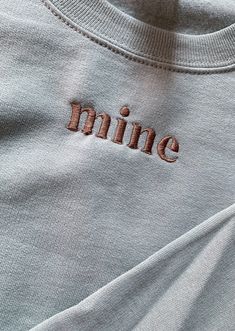 ✰Embroidered ✰UNISEX✰Hand drawn and designed✰Super soft and comfy! Luv U, Embroidery Tshirt, Embroidery Hoodie, Embroidery Shoes, Matching Sweatshirts, Diy Clothes Life Hacks, Embroidery Monogram, I Luv U, Embroidery On Clothes