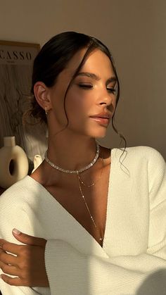 Elevate your wedding look with our crystal choker necklace and hoop earrings set. This elegant combination of a delicate choker necklace with removable chain and classic earrings adds a touch of sparkle and grace to any bridal style. The crystal beaded choker catches the light beautifully, while the dainty hoop earrings offer a timeless look that complements both classic and modern wedding themes. Perfect for brides who appreciate fine jewelry with a subtle, refined charm. 🎁 This exquisite set Elegant Wedding Choker Chain Necklace, Wedding Metal Choker Chain Necklace, Glamorous Bridal Choker Necklace As Gift, Bridal Crystal Choker Necklace Gift, Pearl Drop Bridal Choker Necklace, Delicate Wedding Necklace, Delicate Choker Necklace, Modern Wedding Theme, Dainty Hoop Earrings