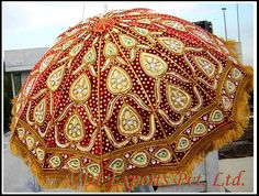 Indian Wedding Props, Indian Umbrella, Indian Wedding Accessories, Suit Patiala, Fruit Bags, Wedding Umbrellas, Bridal Chura, Antique Fans, Chair Covers Wedding