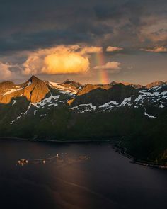 The sky can transform into a wonderland of color when stormy weather gives way to rainbows. These pictures are a testament to nature’s beautiful phenomena. Save this pin if you love the thrill of capturing the perfect rainbow shot! Things To Do In Norway, Rainbow Shots, Norway Nature, Popular Things, Sky Mountain