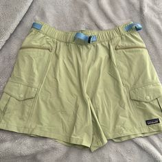 Patagonia Women's Outdoor Everyday 4" Shorts, Never Worn With Tags. Non Smoking Home. Patagonia Bottoms With Built-in Shorts For Outdoor Activities, Casual Green Bottoms For Camping, Patagonia Sporty Hiking Shorts, Patagonia Outdoor Shorts With Built-in Liner, Patagonia Outdoor Shorts With Built-in Shorts, Patagonia Outdoor Shorts, Patagonia Shorts For Summer Hiking, Patagonia Bottoms For Outdoor Activities, Short Length, Patagonia Outdoor Short Length Bottoms