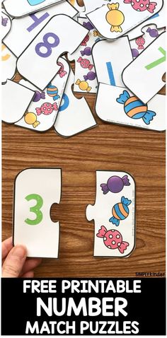 a number matching game with the numbers 1 to 10 on it, and an image of fish