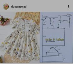 Girls Easter Dress Pattern, Pinafore Dress Pattern, Baby Dress Tutorials, Toddler Sewing Patterns, Basic Dress Pattern, Toddler Dress Patterns, Girls Clothes Patterns, Easy Dress Sewing Patterns