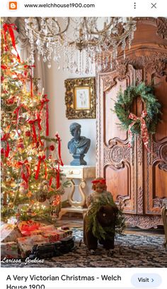 a very victorian christmas - weich house 1900