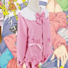 Eromanga Sensei Izumi Sagiri Cute Pajamas Nightgown Sleepwear Tops Pants Uniform Outfit Anime Cosplay Costumes is only 61.41, shipping all over the world. Kawaii Anime Print Cosplay Costume, Anime Cosplay Costume With Ruffles, Cute Ruffled Sleepwear For Sleepover, Cute Sleepwear With Ruffles For Bedtime, Cute Ruffled Sleepwear For Bedtime, Pink Long Sleeve Kawaii Sets, Pink Kawaii Long Sleeve Sets, Kawaii Long Sleeve Pajama Party Sets, Pink Kawaii Cosplay Costume With Anime Print