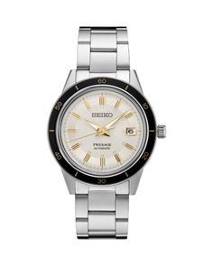 Seiko Presage Watch, 40.8mm Seiko Presage, Seiko Watch, Seiko Watches, Bracelet Watch, Jewelry Accessories, Pick Up, In Store, Buy Online, Cream